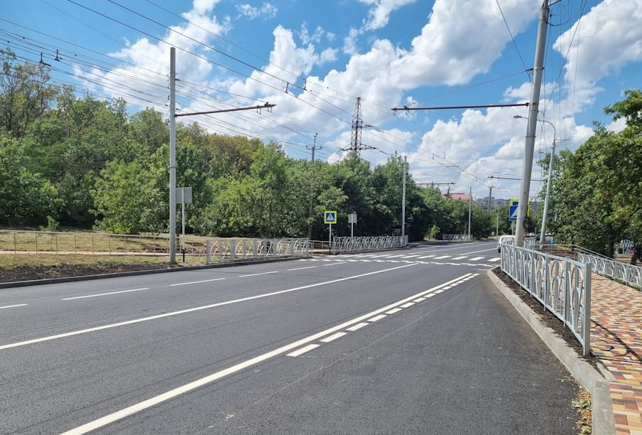 В Ставрополе отремонтировали участок улицы Достоевского